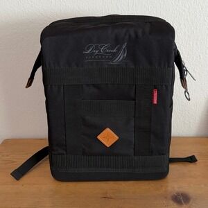 Barebones Huckberry Living Rambler Cooler 12 Can Black Backpack CLR-716